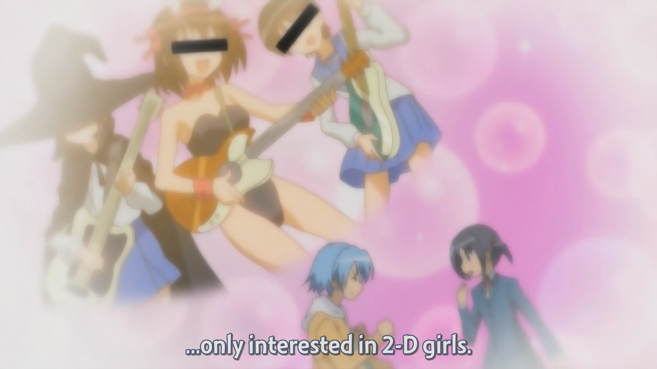 Oh, Hayate, you don't know how otaku you truly are when you say that.