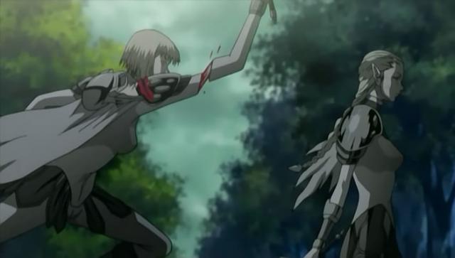 Look, you stupid Claymore, you got only one arm left