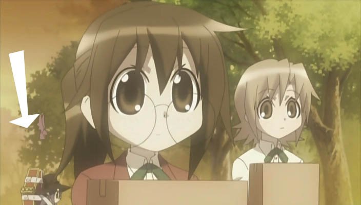 Kuro & Sen the bat from Shoulder-a-Coffin Kuro make a cameo in GA