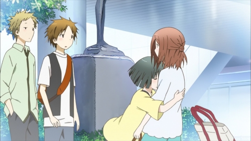 Ahh, I want to hug Kaori-chan too!